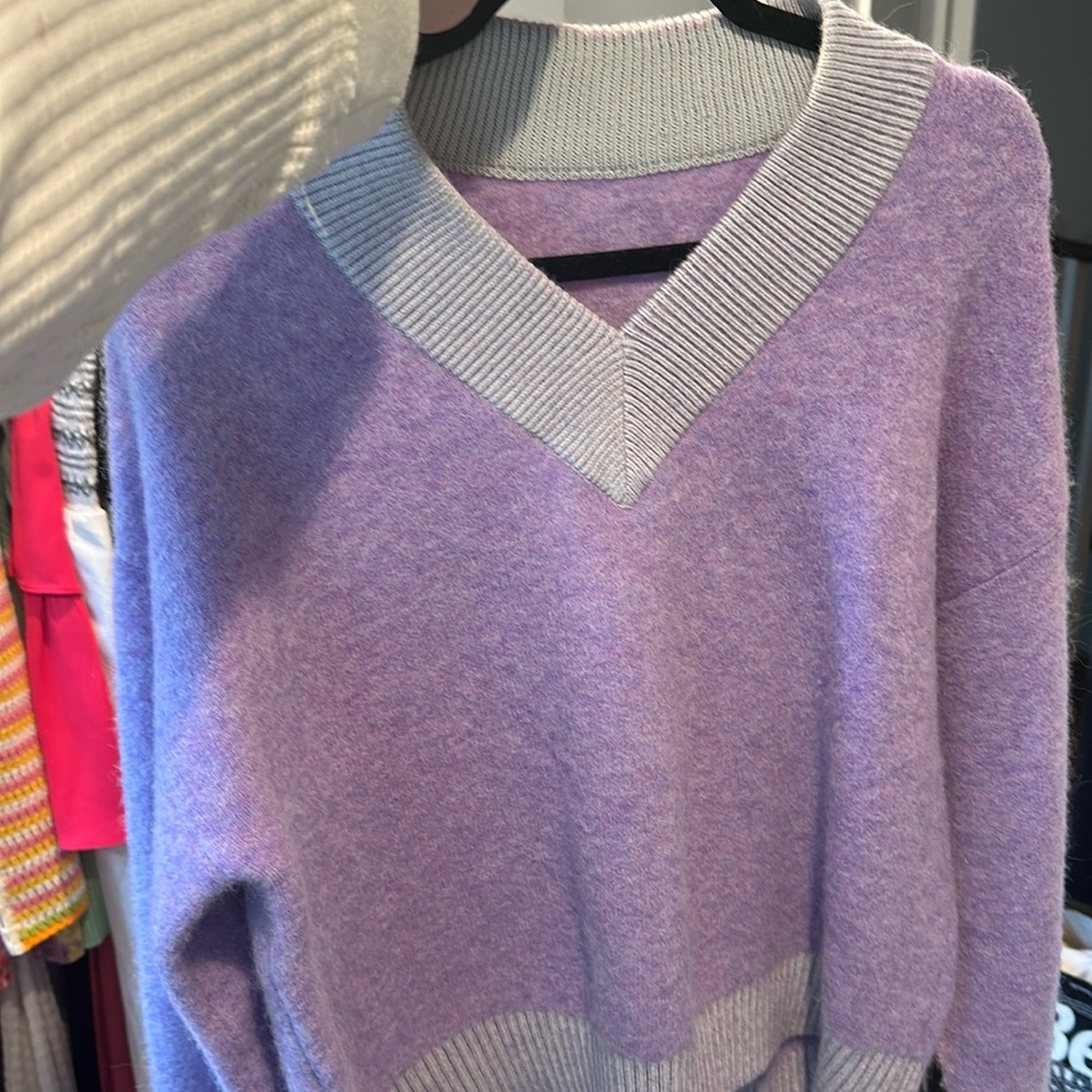 Purple lululemon sweater